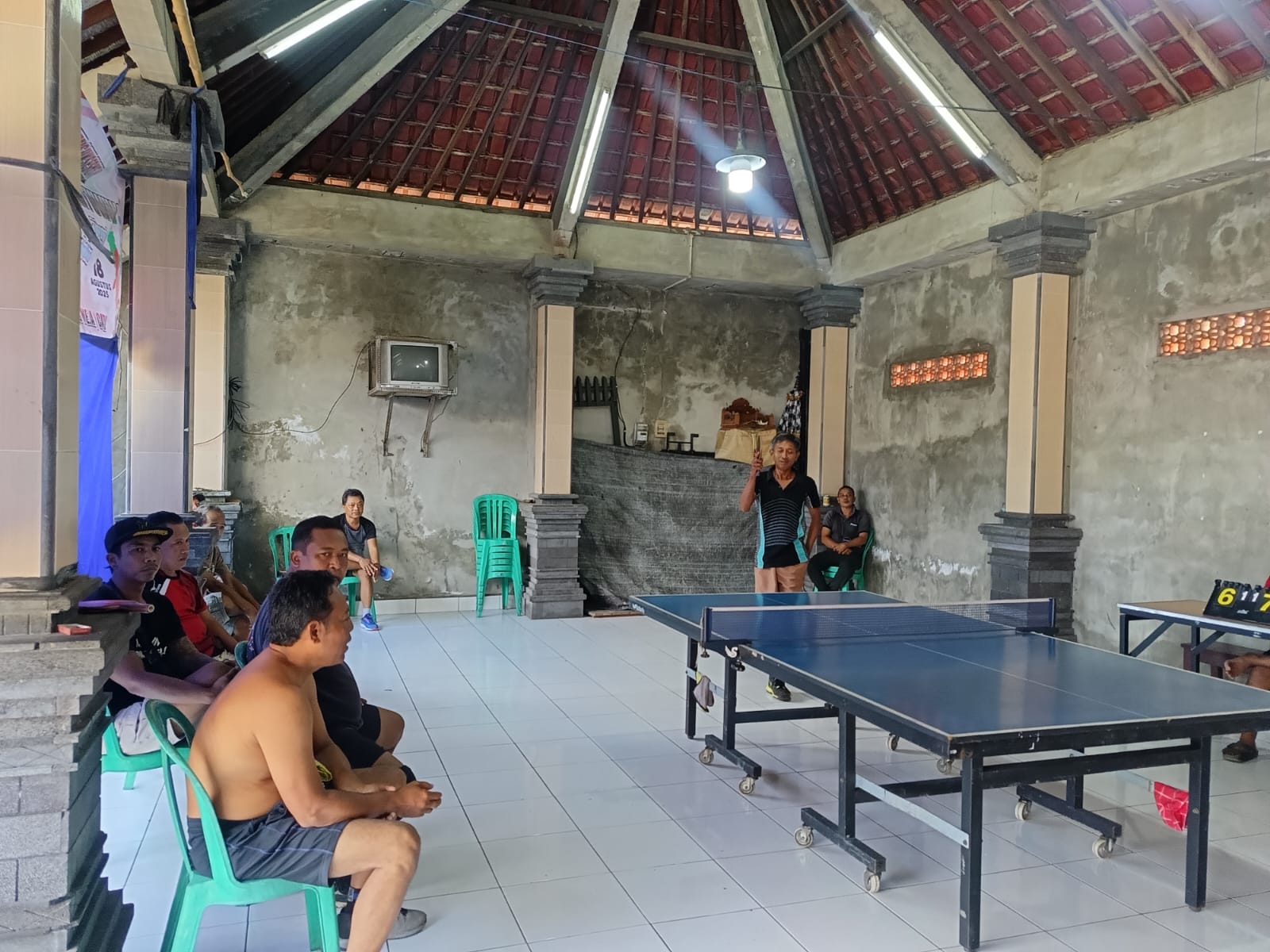 Suasana latihan